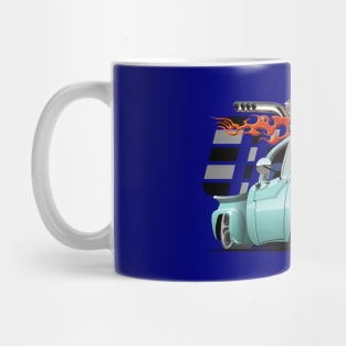 Cartoon car lowrider Mug